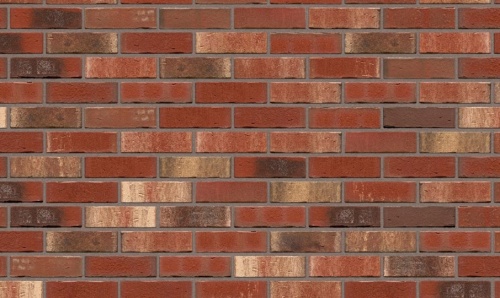 Кирпич клинкерный пустотелый Feldhaus Klinker K750 vascu ardor rotado, 240*115*71 мм